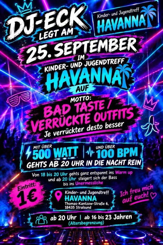Plakat des DJ Eck // © DJ Eck Plakat des DJ Eck // © DJ Eck