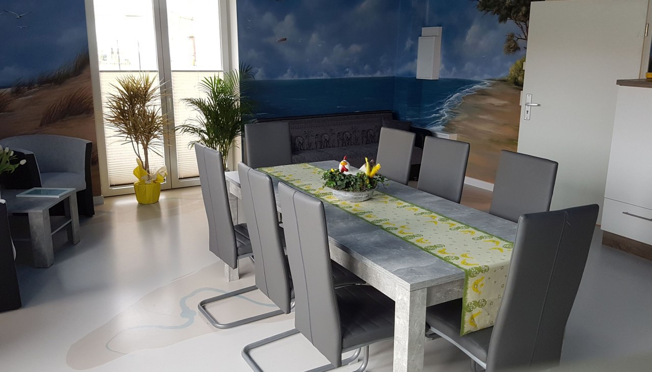 Erholsame Urlaubsstunden im modernen Gemeinschaftsraum, &copy; Familie Lasner