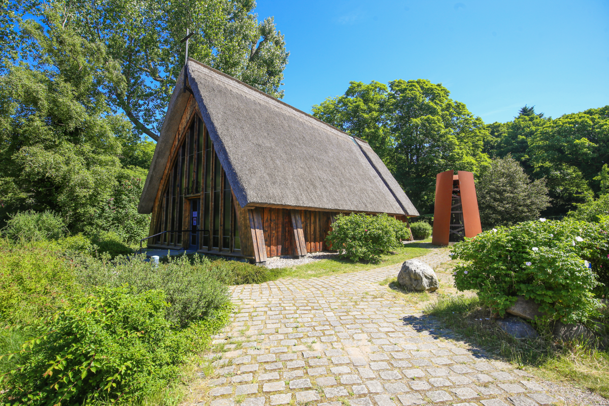 Schifferkirche im Ostseebad Ahrenshoop // © MV-T/Gohlke Schifferkirche im Ostseebad Ahrenshoop // © MV-T/Gohlke