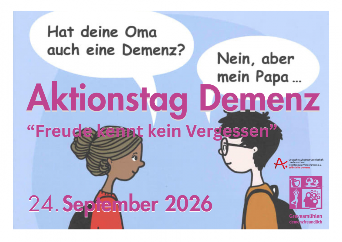 Ausschnitt des Plakates Aktionstag Demenz // &copy; Deutsche Alzheimer Gesellschaft e. V.
