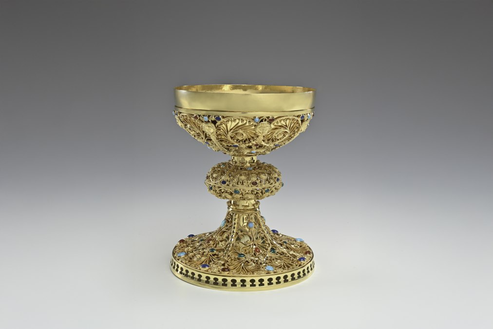 Kelch — Das Fürstentum Rügen – ein „Zankapfel“ am baltischen Meer, © Bernd Wiesenberg | Leihgabe Stadtmuseum Bergen