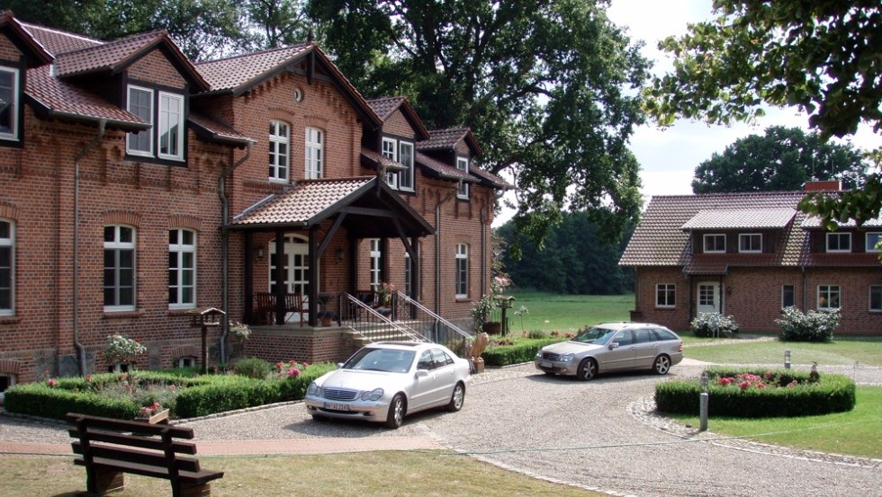 Aankomst op ons landgoed, © Gut Settin am See Aankomst op ons landgoed, © Gut Settin am See