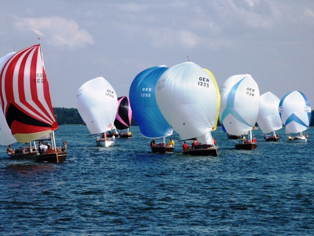 Wettsegeln im Rahmen vom Plauer Segelsommer // &copy; SVZ