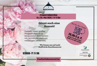 Pfingstfr&uuml;hst&uuml;ck im Rauchhaus M&ouml;llin // &copy; Rauchhaus M&ouml;llin