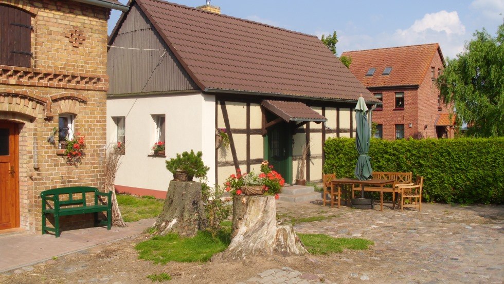Ferienwohnung im Altenteilerhaus des Hofes // © Bischoff Ferienwohnung im Altenteilerhaus des Hofes // © Bischoff