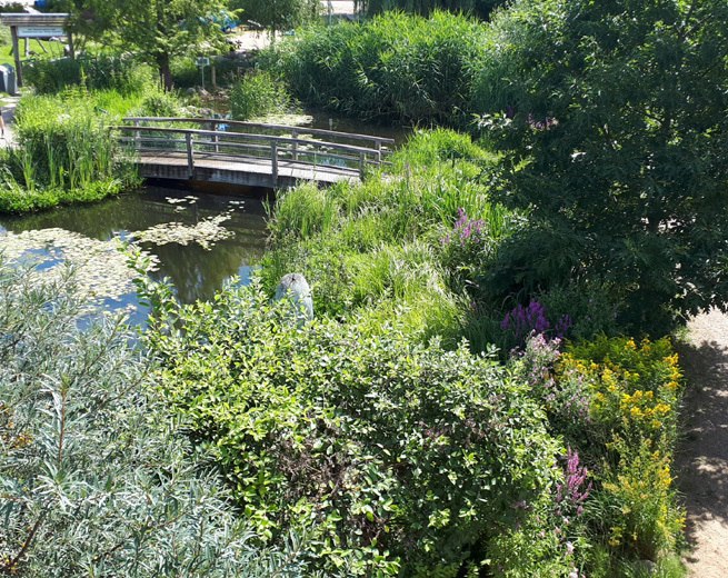 Wasser-Park Wotenitz // &copy; adfc-Schwerin