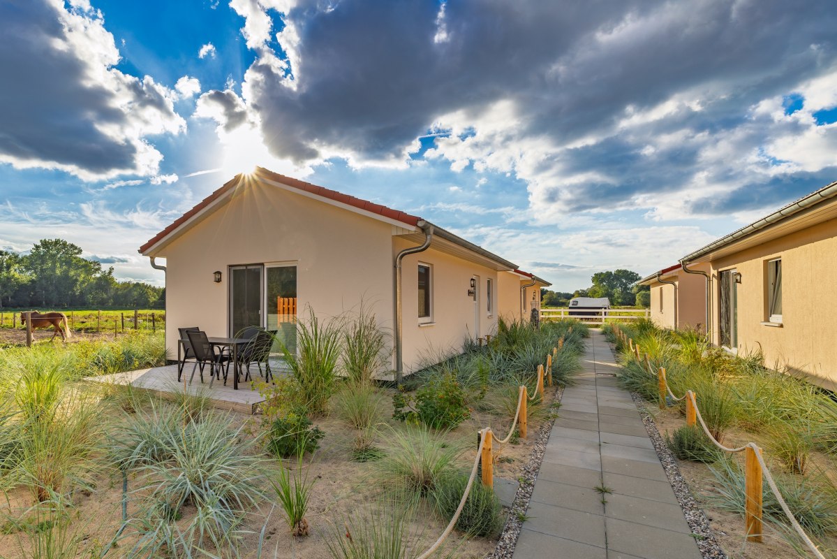 Das Ferienhaus mit Sonnenterrasse // © Süß GbR Das Ferienhaus mit Sonnenterrasse // © Süß GbR