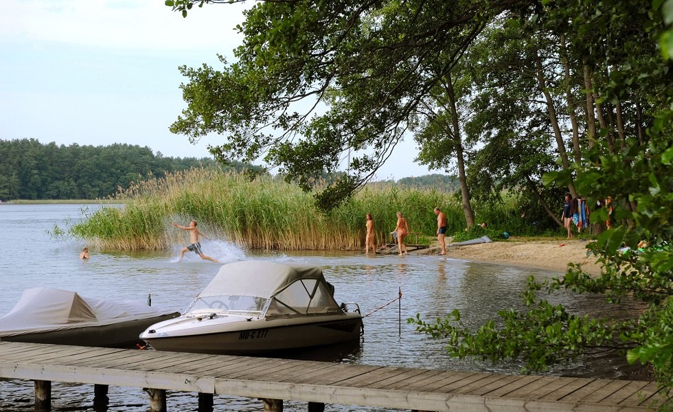 Baden, entspannen, Kanus f&uuml;r eine Paddeltour ausleihen... Der Platz bietet einiges! // &copy; Haveltourist