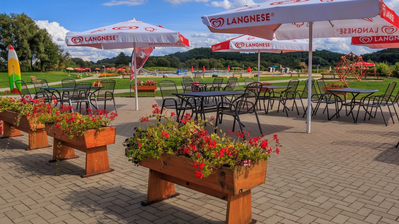 Bistro-Terrasse // &copy; TFZ Tessin