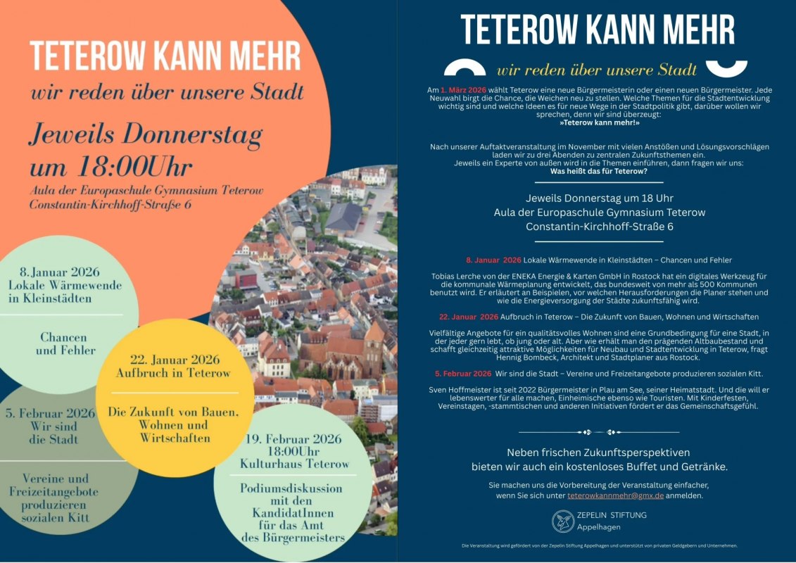 2026 Teterow kann mehr, © Veranstalter 2026 Teterow kann mehr, © Veranstalter