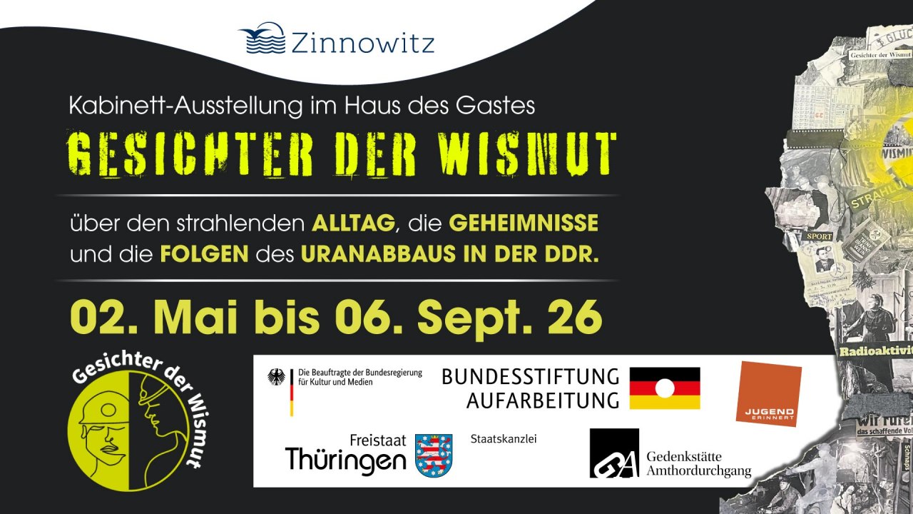 © Ausstellung Gesichter der Wismut Zinnowitz © Ausstellung Gesichter der Wismut Zinnowitz