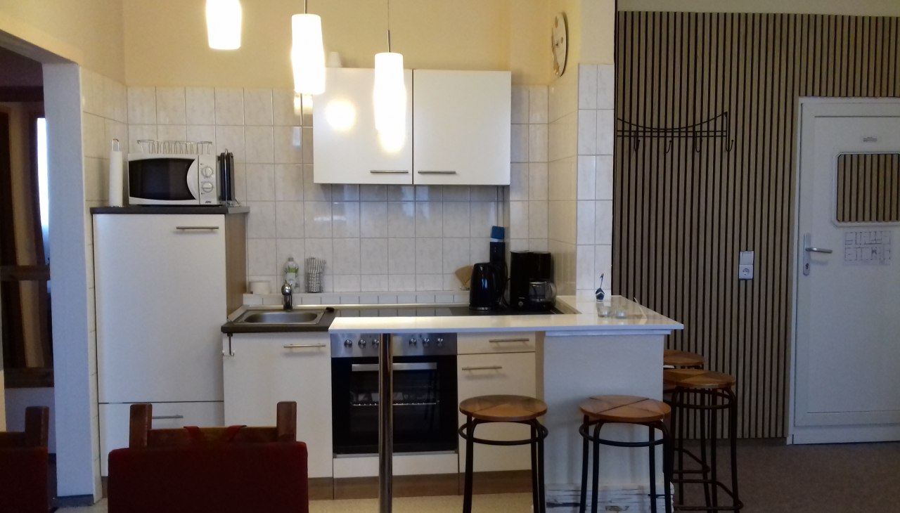 K&uuml;che Pension & Fewo am Rosengarten, &copy; rc