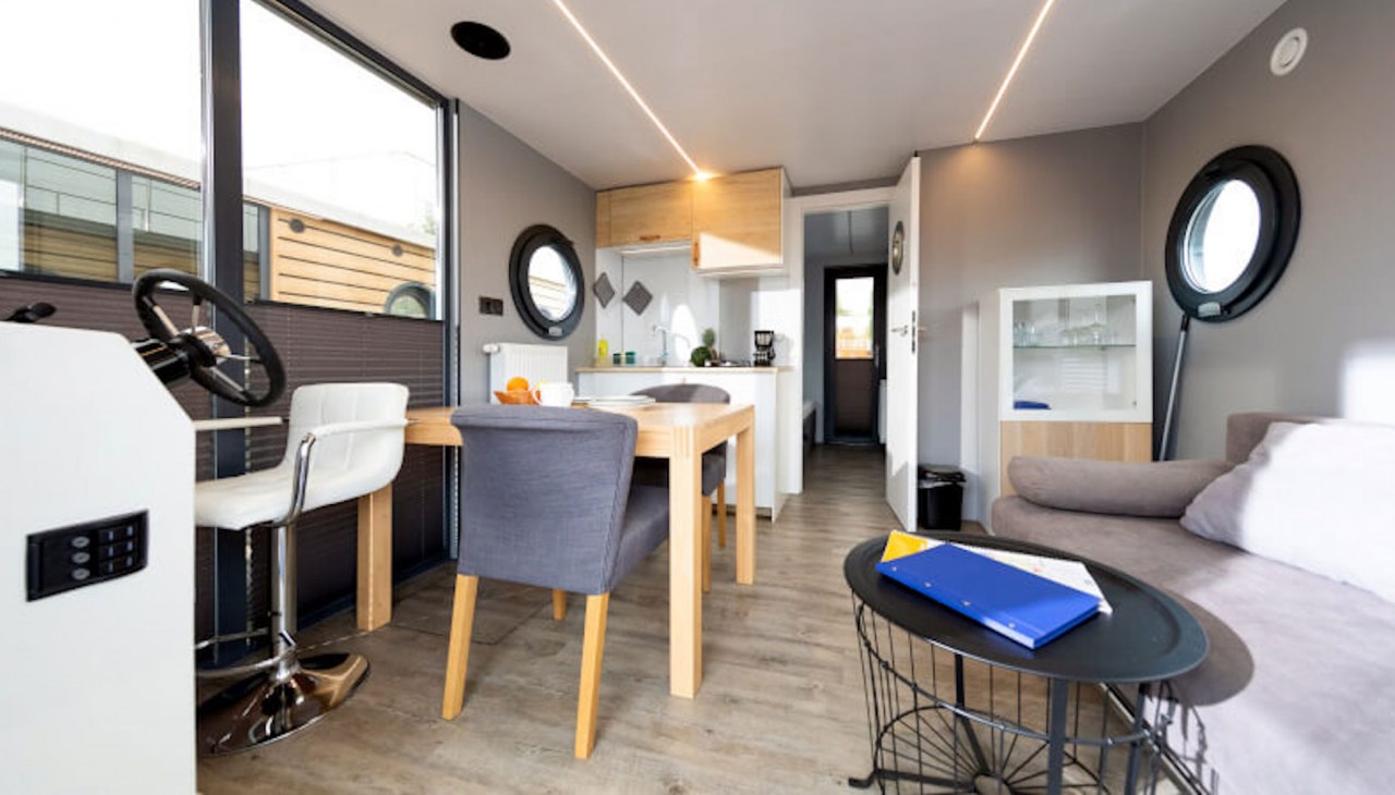 Interieur woonboot, &copy; C.Kaufmann