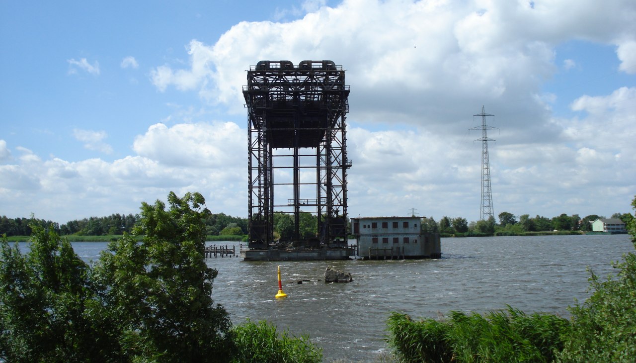 Eisenbahnhubbr&uuml;cke Karnin, &copy; TMV / Bernd Fischer