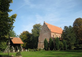 Außenansicht der Kirche, © Tourismusverband Vorpommern e.V. Außenansicht der Kirche, © Tourismusverband Vorpommern e.V.