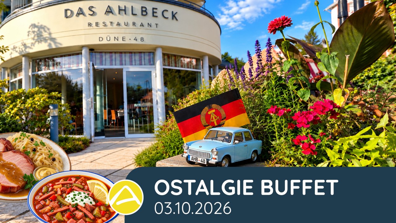 Ostalgie Buffet // © Das Ahlbeck Ostalgie Buffet // © Das Ahlbeck
