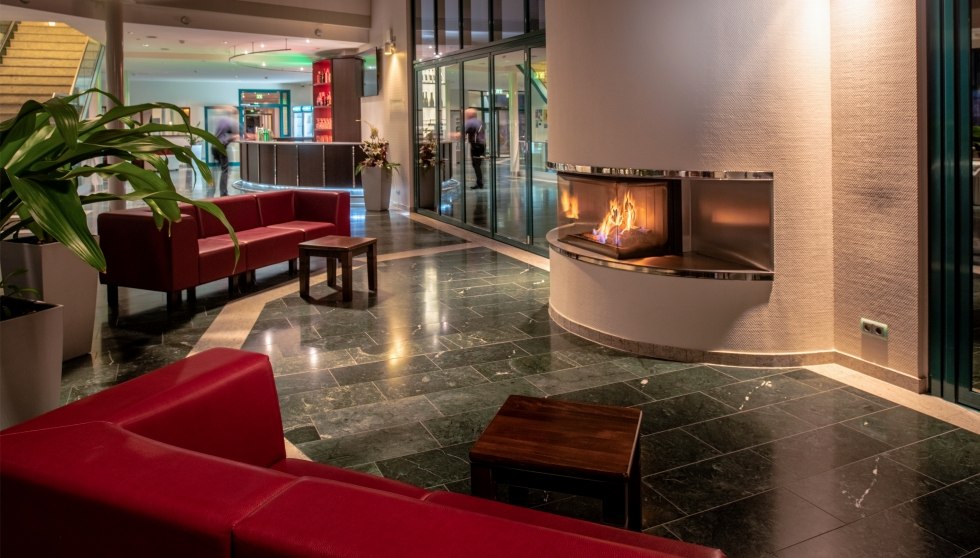 Im Foyer // &copy; Recknitztal-Hotel Marlow