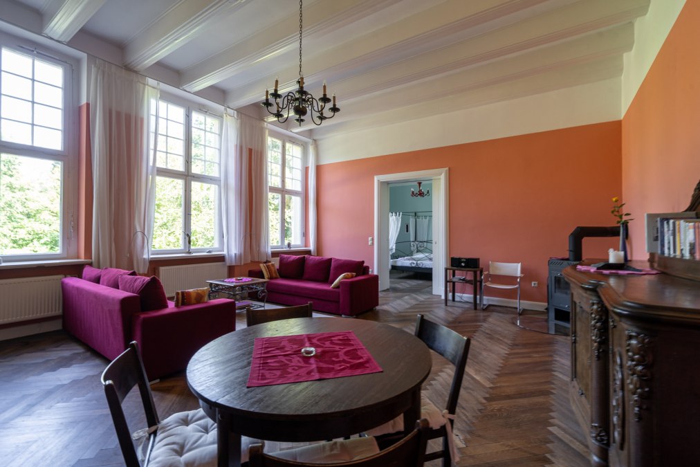 Salon im Herrenhaus Büttelkow, © DOMUSImages