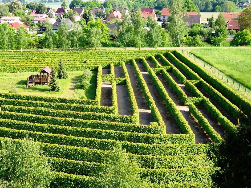 Irrgarten am Waldeck in Dargun // &copy; Stadt Dargun