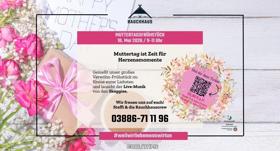 Muttertag im Rauchhaus M&ouml;llin // &copy; Rauchhaus M&ouml;llin