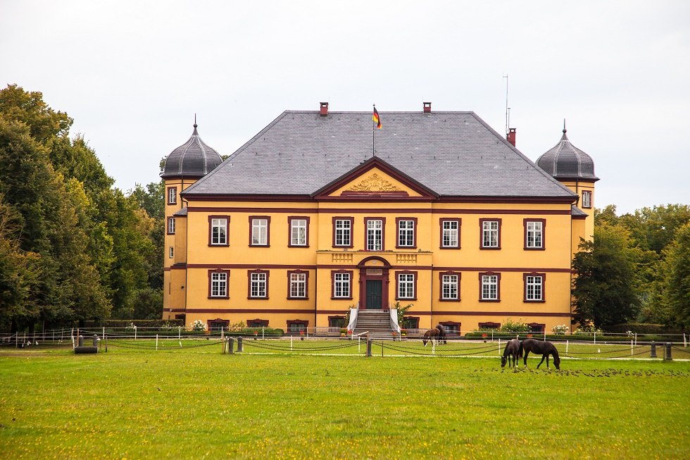 Das um 1700 erbaute Gusthaus Hohen Luckow. // © Frank Burger Das um 1700 erbaute Gusthaus Hohen Luckow. // © Frank Burger