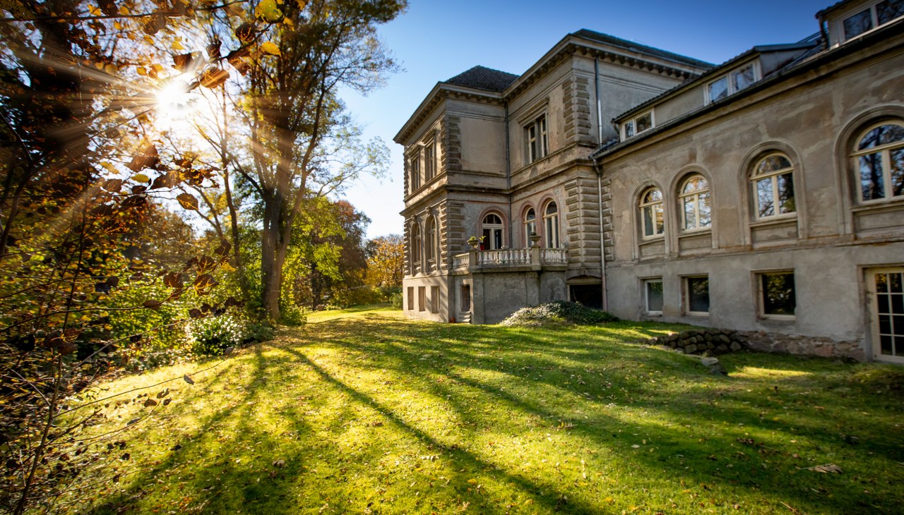 Blick auf das Schlossgut Gorow, © Florian Forst Blick auf das Schlossgut Gorow, © Florian Forst