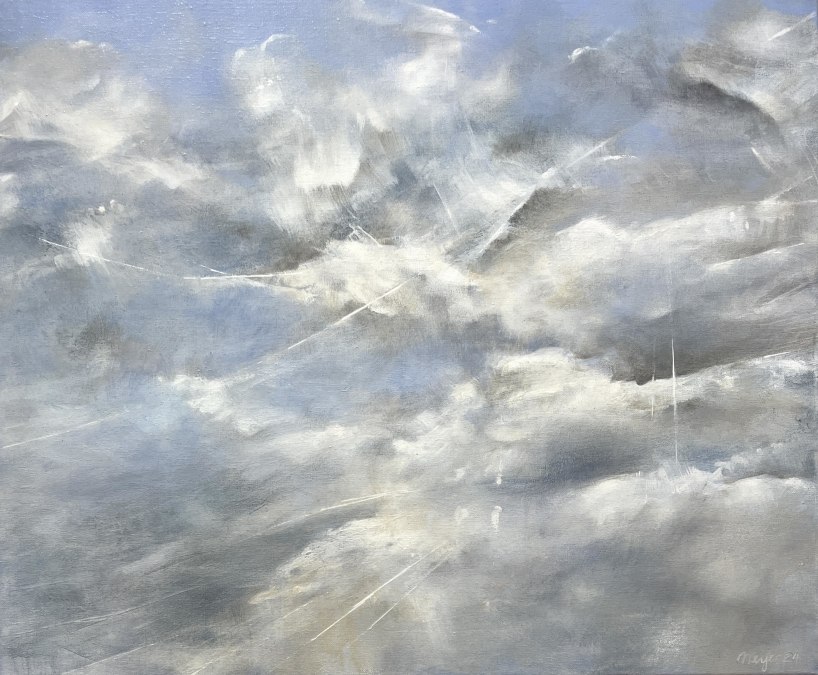 Septemberhimmel, Acryl auf LeinwandAteliergalerie Weyer Wismar, © Anja Weyer Septemberhimmel, Acryl auf LeinwandAteliergalerie Weyer Wismar, © Anja Weyer