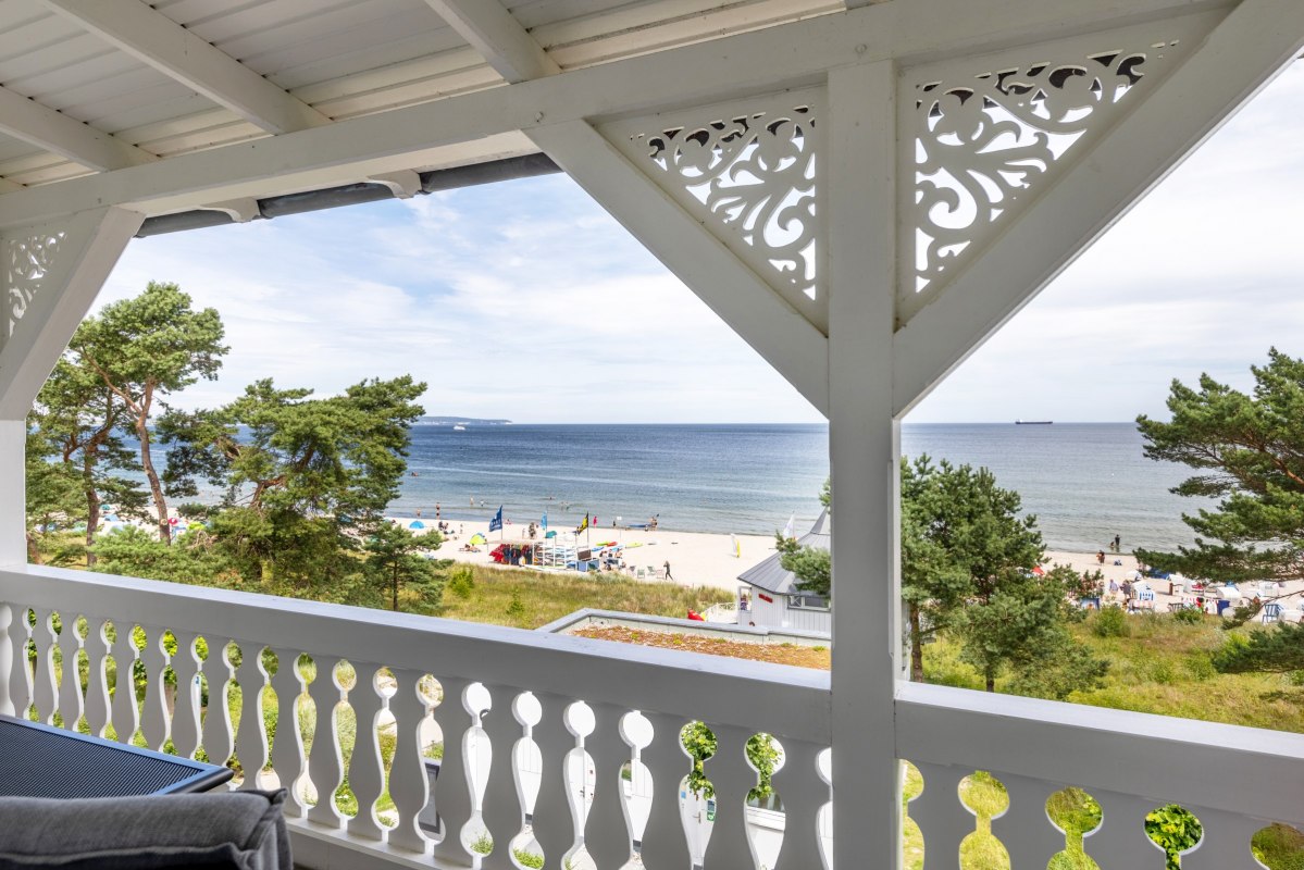 Meerblick vom Balkon // © Strandhotel zur Promenade Meerblick vom Balkon // © Strandhotel zur Promenade