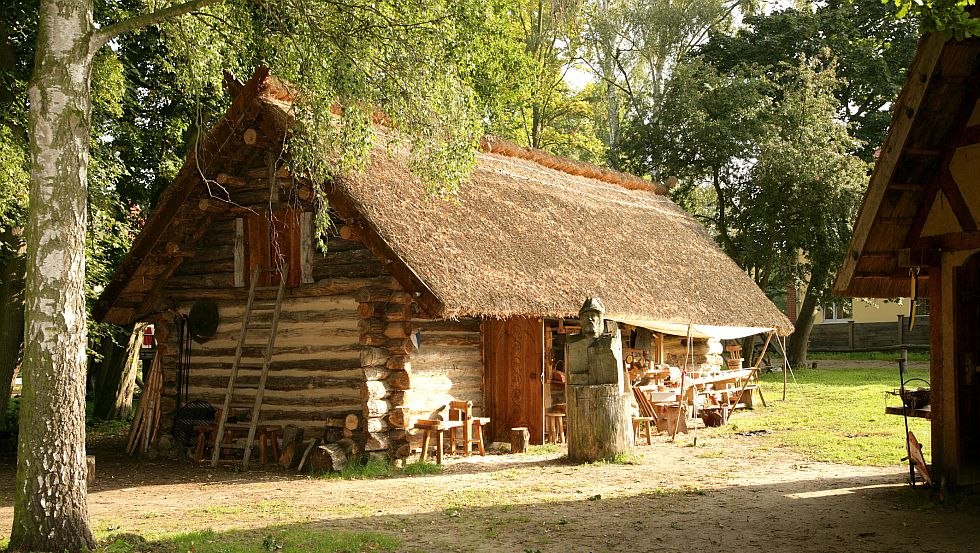 Auf dem Gel&auml;nde der ehemaligen Burg-Castrum Turglowe, in Torgelow, kann man das Mittelalter und dessen Handwerk erleben // &copy; Inka M&uuml;ggenburg