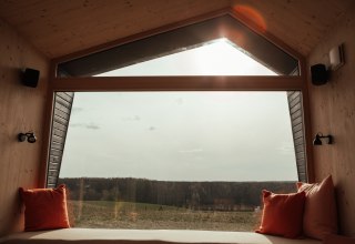 Ausblick aus der Cabin // © Theresa Lange Ausblick aus der Cabin // © Theresa Lange