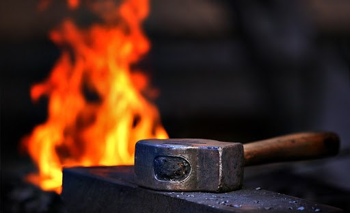 Schmiedefeuer, &copy; TZ S&uuml;dliche Boddenk&uuml;ste