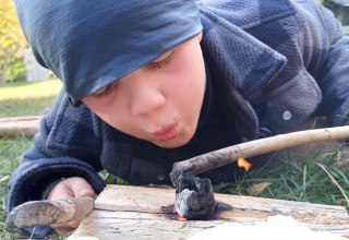 We ervaren verschillende oude technieken! // © Christina Blohm We ervaren verschillende oude technieken! // © Christina Blohm