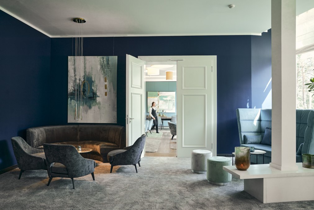 Einfach sich entspannt etwas zurückziehen in die Lounge, © Strandhotel Fischland Einfach sich entspannt etwas zurückziehen in die Lounge, © Strandhotel Fischland