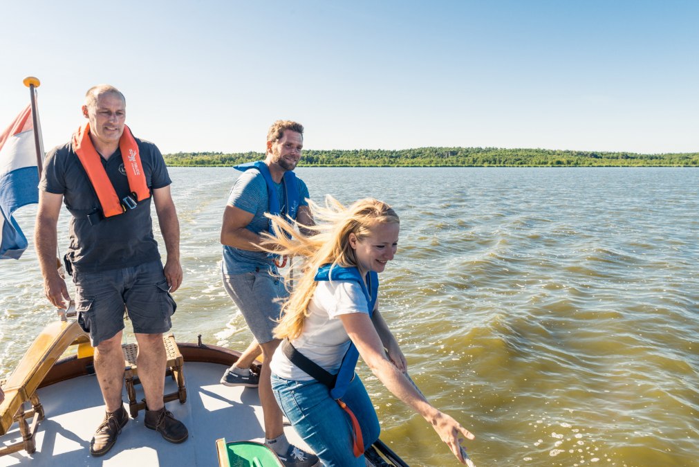 Segel setzen an Bord der Twee Gebroeders, © TMV/ Süß