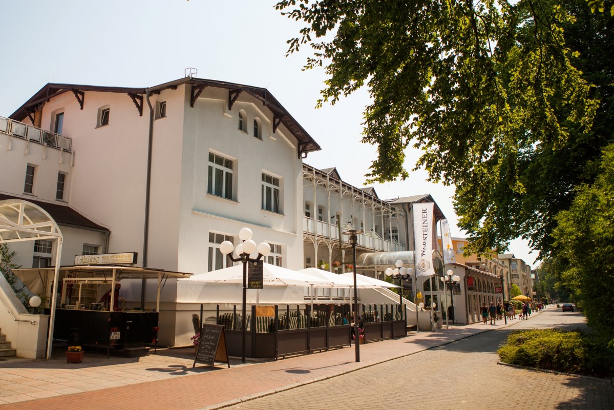 Traditionsreiches Haus im Bäderstil // © Residenz Hotel Graal-Müritz GmbH Traditionsreiches Haus im Bäderstil // © Residenz Hotel Graal-Müritz GmbH