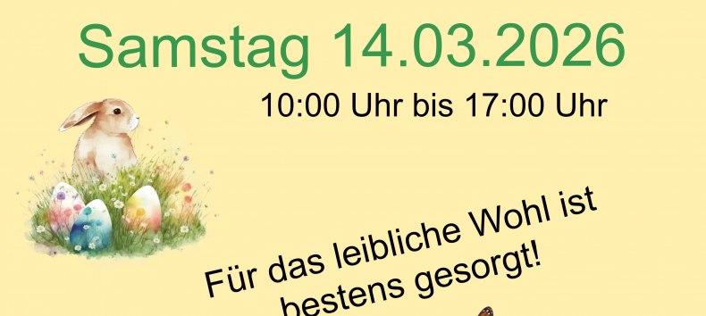 Kunsthandwerk im Bahnhof Kleiner Fr&uuml;hlingsmarkt Samstag 14.03.2026Am Bahnhof 123936 Grevesm&uuml;hlen, &copy; Susann Zippel