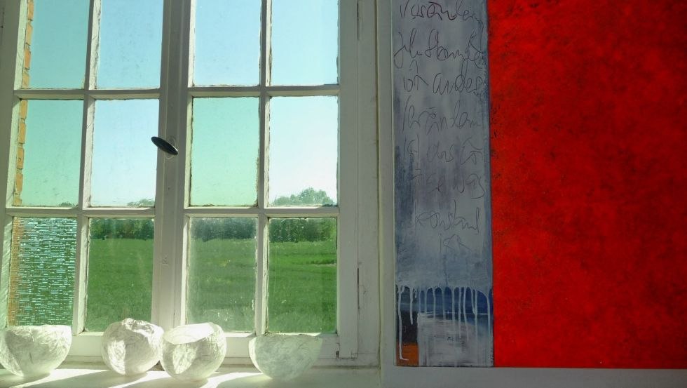 Bilderausstellung in Boitin-Resdorf 2015, © Astrid Keimer