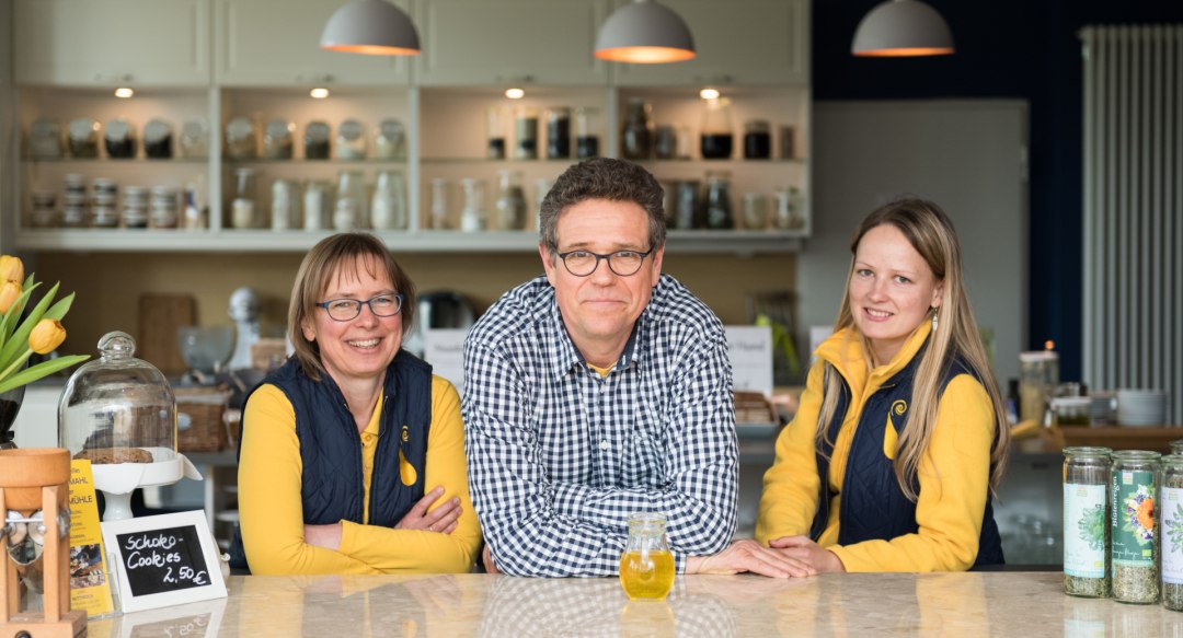 Wir sind für Sie da!, © Ostseemühle/Zaepernick