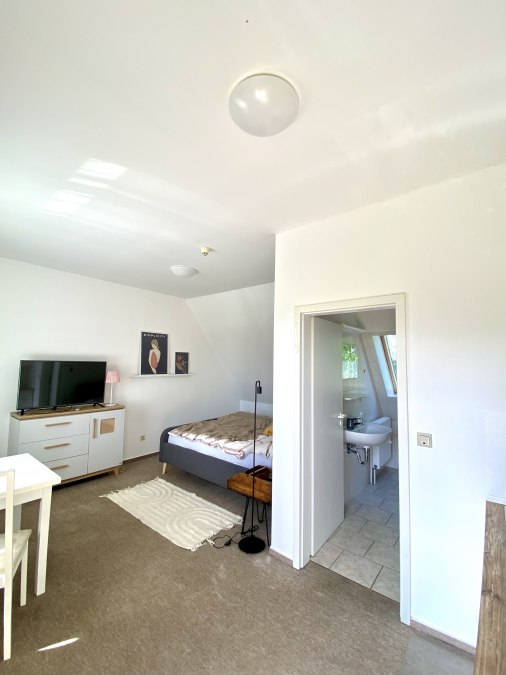 Unsere Ferienwohnung "Neem en Poos"., © Gut Weidehof