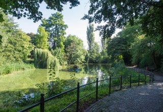Weg am Mühlenbach., © Frank Burger Weg am Mühlenbach., © Frank Burger