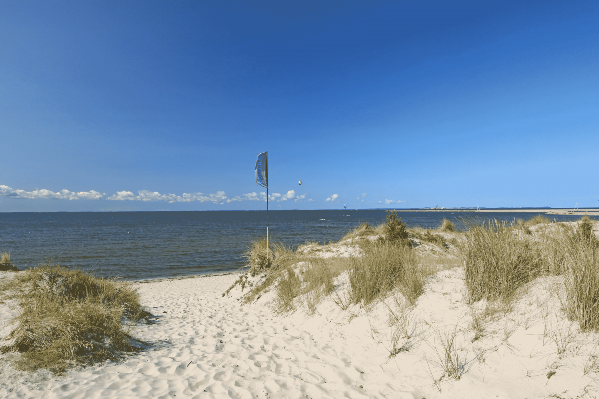 Toegang tot het strand // &copy; MV-T/Gohlke