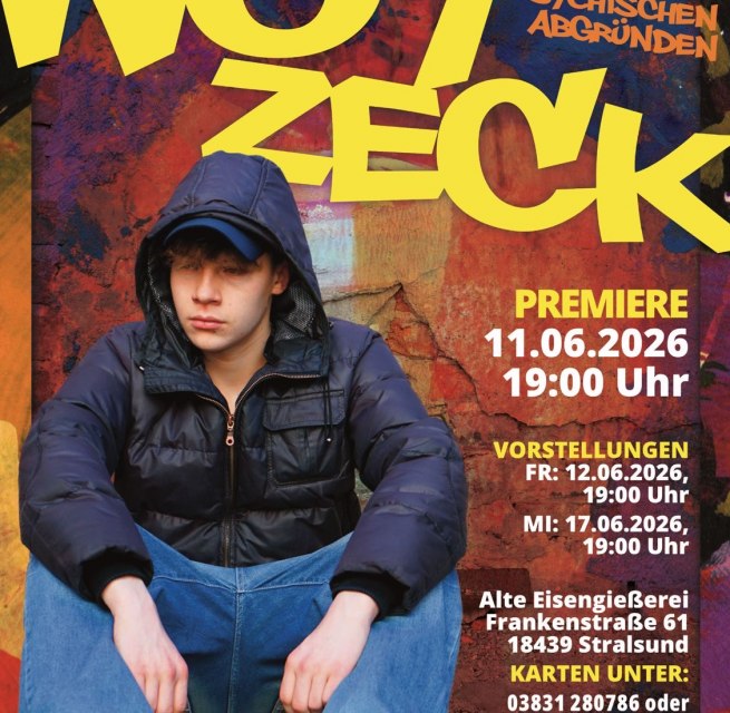 Plakat "WOYZECK" // &copy; STiC-er Theater e.V.