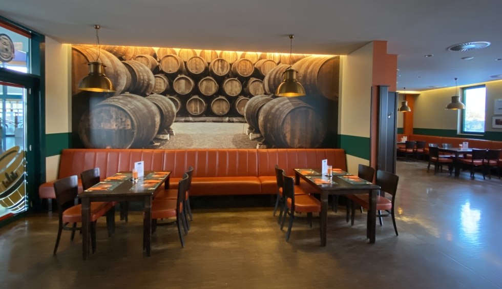 Gastraum im Brauhaus "Zur alten Fassfabrik" // &copy; Recknitztal-Hotel Marlow