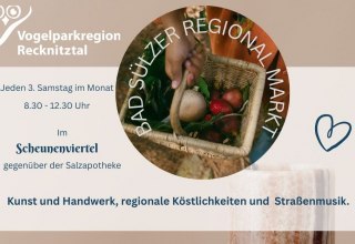 Bad S&uuml;lzer Regional Markt // &copy; TV Vogelparkregion Recknitztal