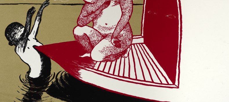 2009, Siebdruck, 42x59 cm, Griffelkunst, &copy; Anke Feuchtenberger