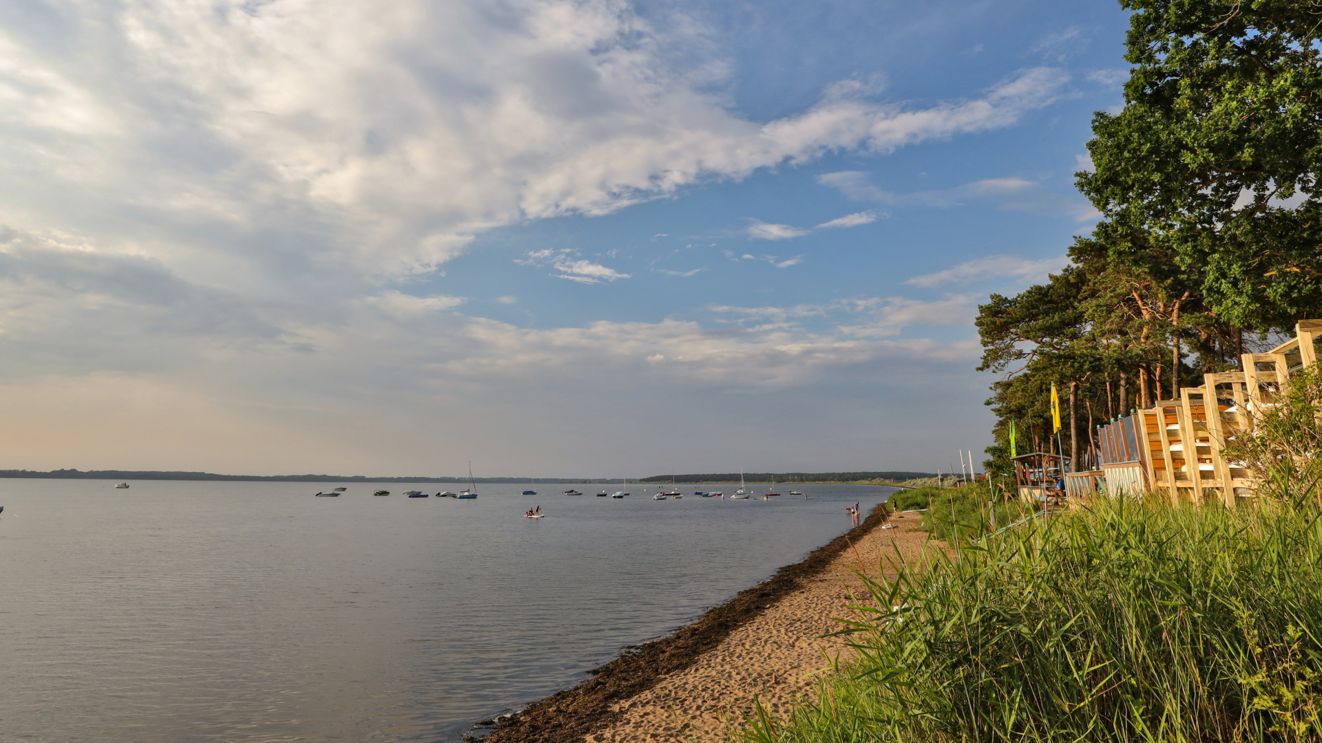 Pepelow am Salzhaff eignet sich ideal f&uuml;r einen Surf-Campingurlaub // &copy; MV-T/Gohlke