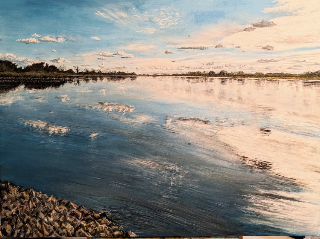 Acryl, 60 80 x 4 // &copy; Grit Boss