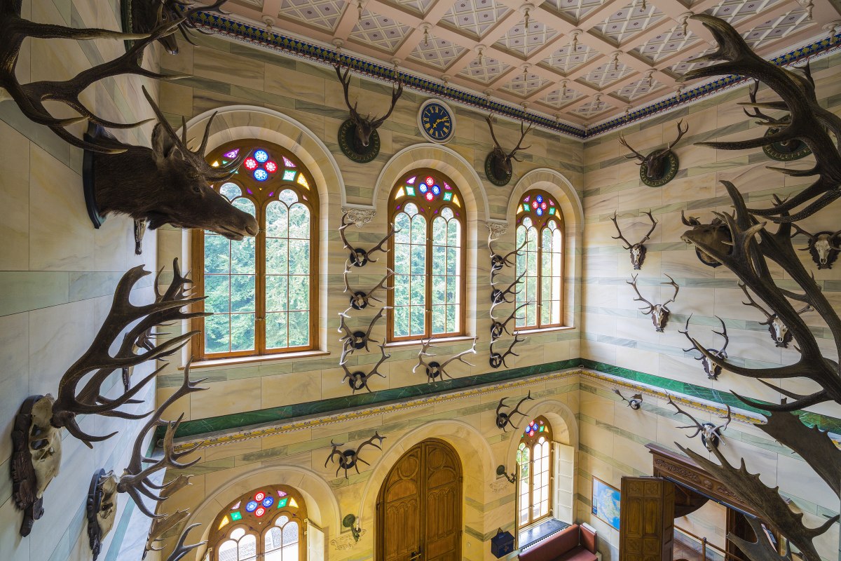 Vorhalle im Jagdschloss Granitz // &copy; SSGK MV / Timm Allrich