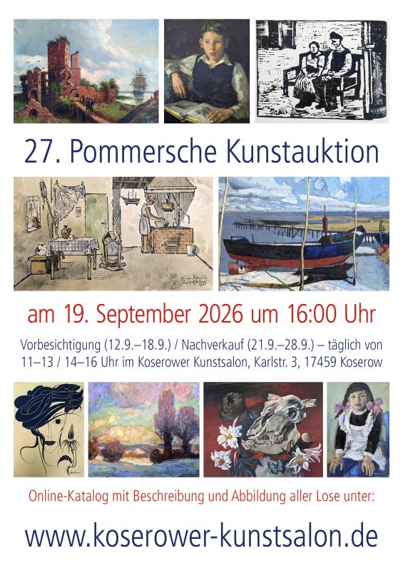 126 Werke aus &uuml;ber 115 Jahren kommen am 19. September unter den Hammer // &copy; Ralf Waschkau