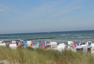 Blick zum Strand, &copy; Kurverwaltung Insel Poel